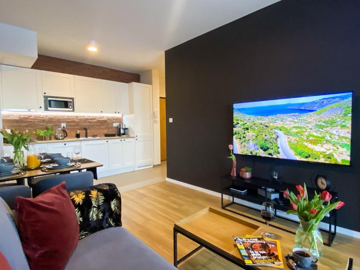 Apartament Riviera Modern Tower Leilighet Gdynia Eksteriør bilde